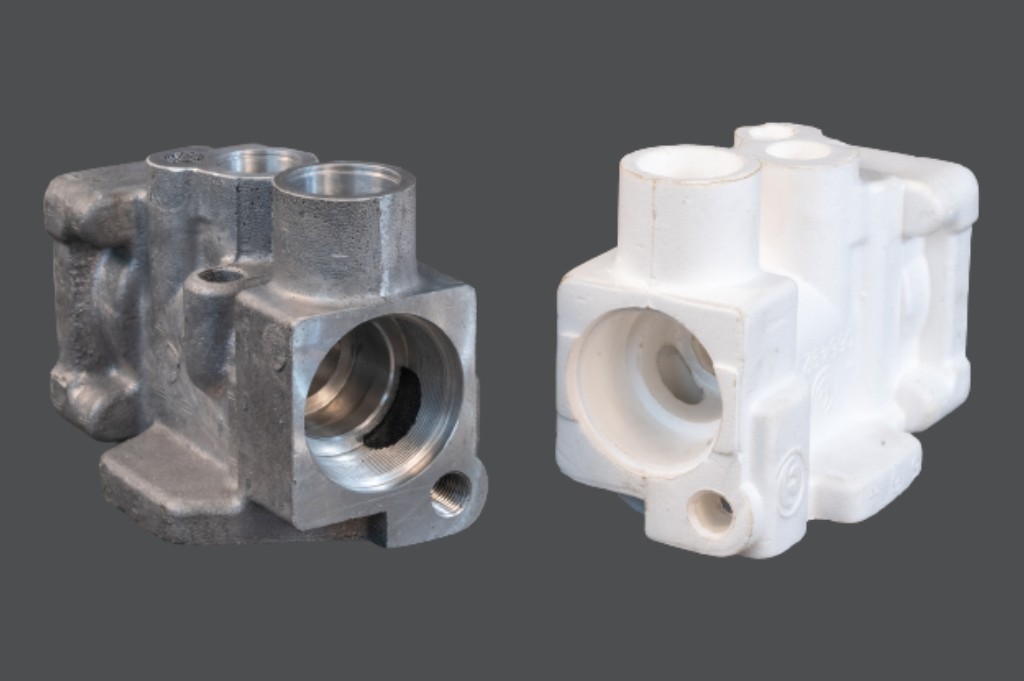Lost foam pattern for ELX valve body