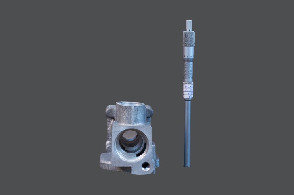 In-process measurement using special probe